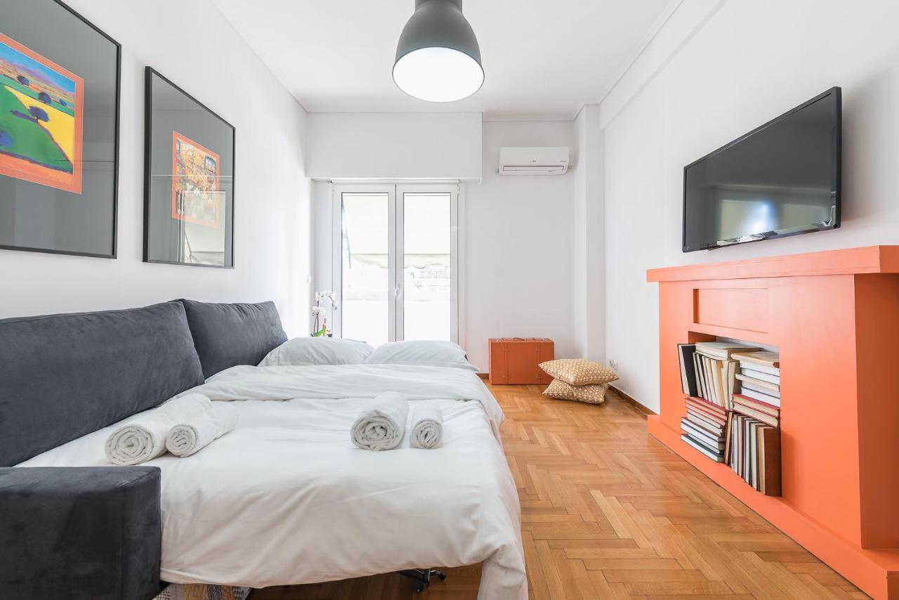 New Relaxed Central Apartment Walk Everywhere Athen Eksteriør billede